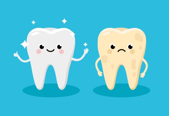 Can stained or discoloured teeth be treated?