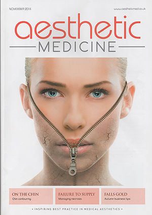 Aesthetic Medicine magazine November cover