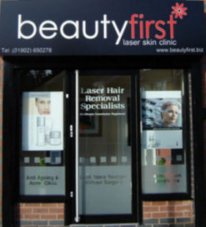 Beauty First Laser Skin Clinic Left Banner