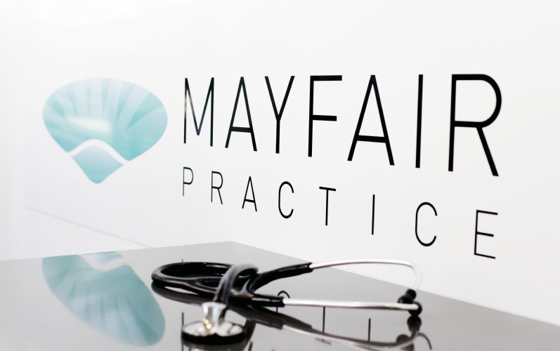 The Mayfair Practice Banner