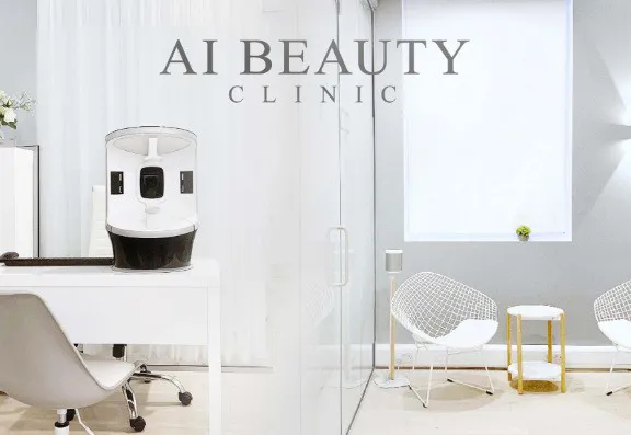 AI Beauty Clinic Left Banner