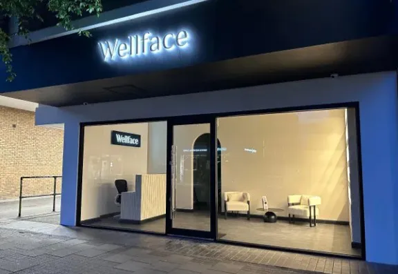 Wellface Left Banner