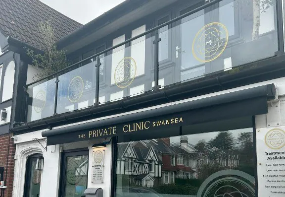 The Private Clinic Swansea Left Banner