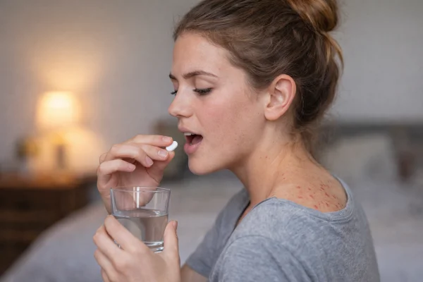 Oral medications for moderate or severe acne