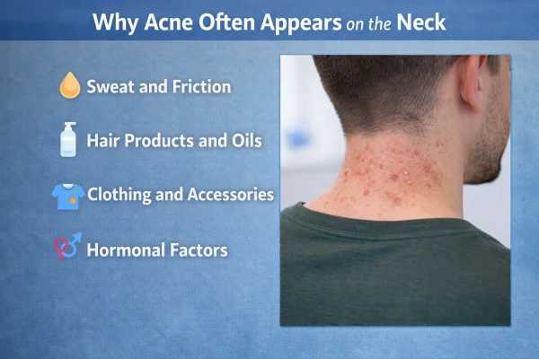 Why Acne Often Appears on the Neck