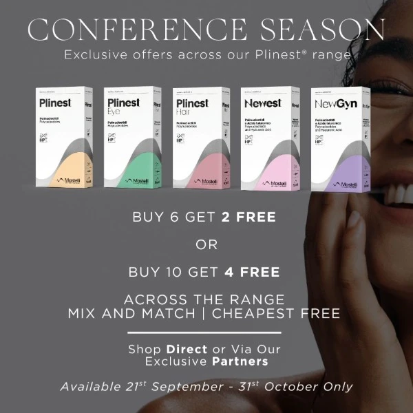 CONFERENCE SEASON Exclusive offers across our Plinest® range