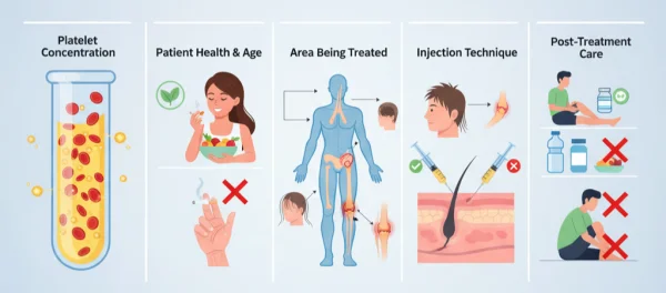 What Affects PRP Effectiveness?