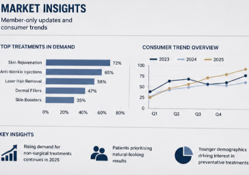 Market Insights: member-only updates, reports, and consumer trend data