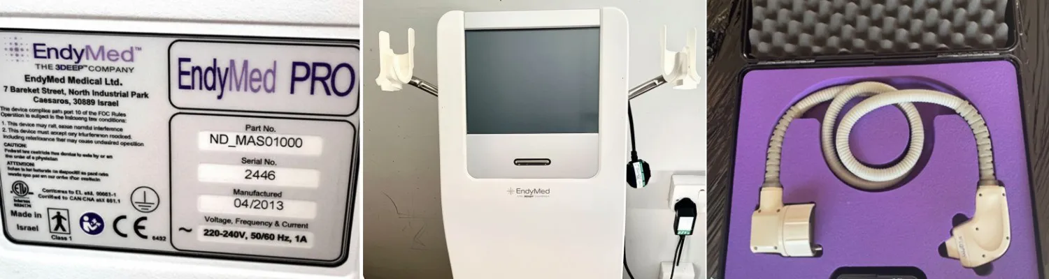 For Sale: Endymed Pro Console with 5 handpieces 
