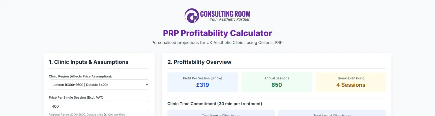 New PRP Profitability Calculator Now Live – Understand Your Real ROI