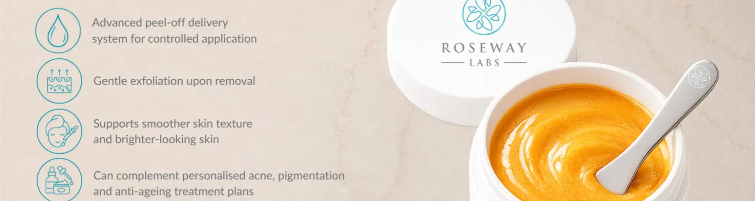 Roseway Labs Launches Tretinoin 5% Gold Peel Mask