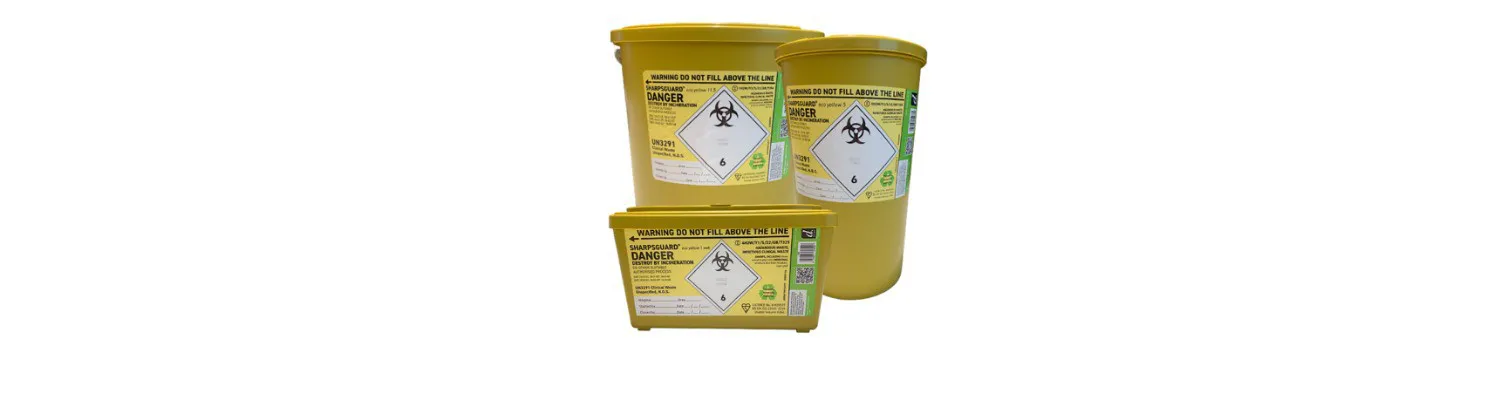 Safe Sharps Waste With Initial Medical