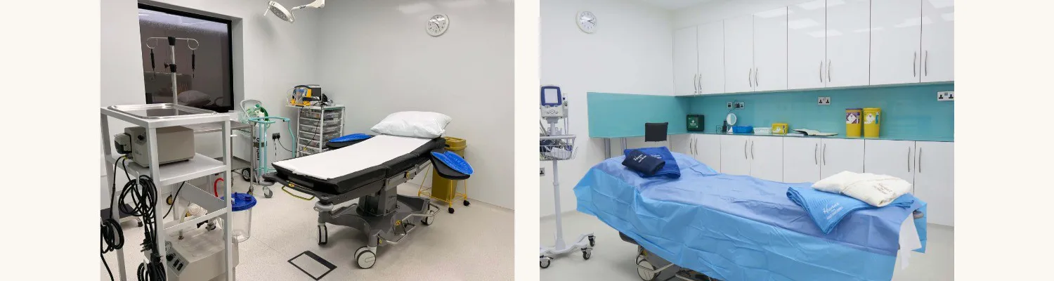 Theatre and Treatment Rooms for Hire at Hunar Clinic in Buckinghamshire
