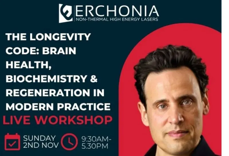  The Longevity Code: Brain Health, Biochemistry & Regeneration in Modern Practice