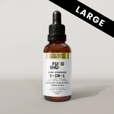 FungShui - High Strength 5-in-1 Premium Mushroom Tincture Liquid Extract
