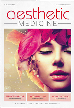 Aesthetic Medicine Magazine - November 2016 Cover
