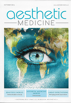 Aesthetic Medicine Magazine - September 2016 Cover