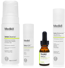 The range of Medik8 products